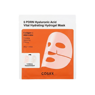 cosrx 5 PDRN HYALURONIC ACID VITAL HYDRATING HYDROGEL MASK