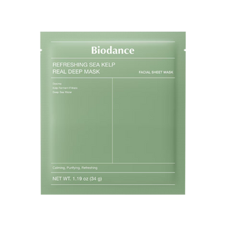 biodance REFRESHING SEA KELP REAL DEEP MASK