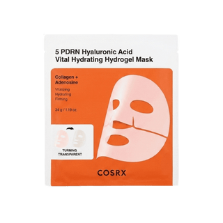 COSRX 5 PDRN HYALURONIC ACID VITAL HYDRATING HYDROGEL MASK Kimochi