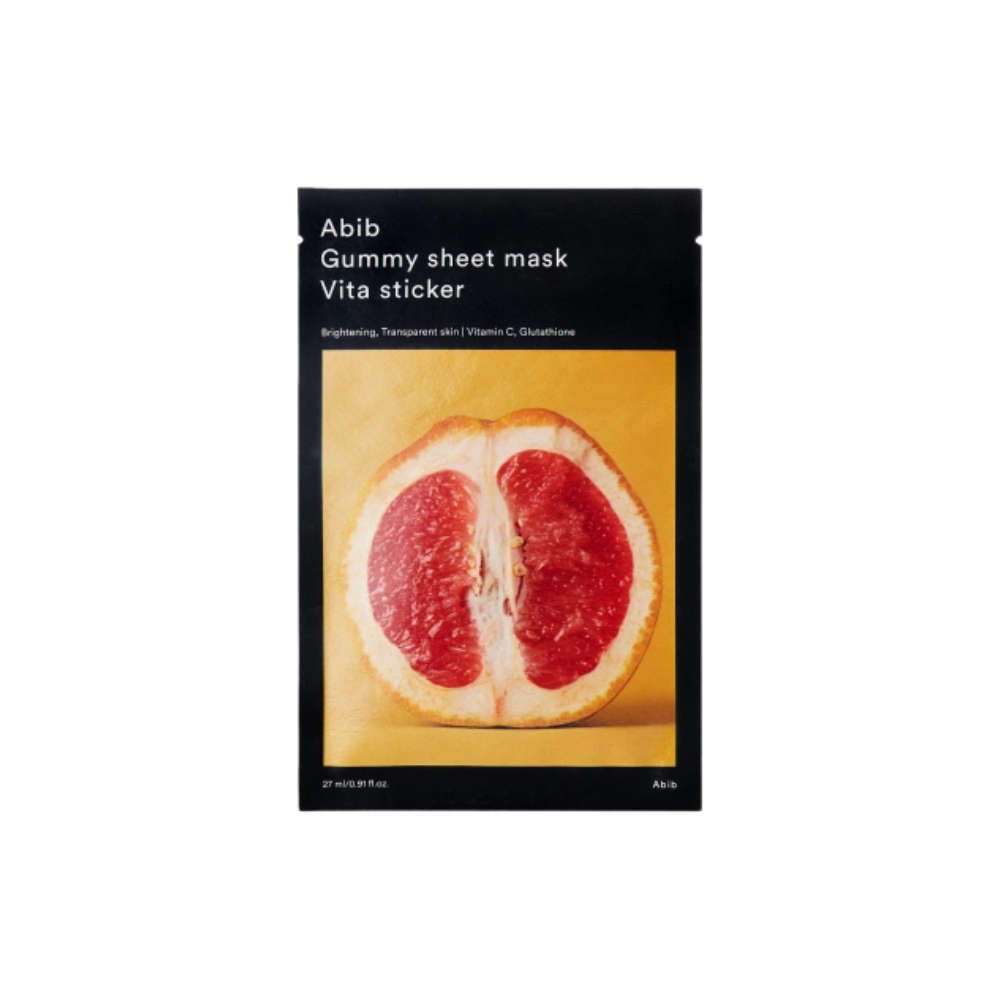 abib GUMMY SHEET MASK VITA STICKER