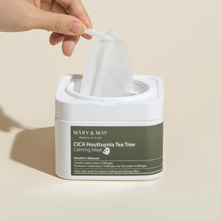 Mary&May CICA HOUTTUYNIA TEA TREE CALMING MASK Kimochi