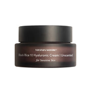 haruharu wonder BLACK RICE 10 HYALURONIC CREAM UNSCENTED