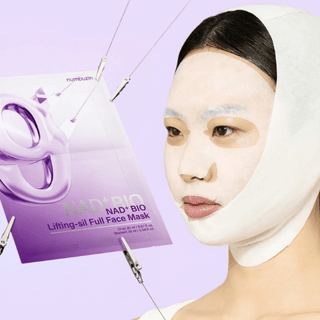 Numbuzin NO. 9 NAD+ BIO LIFTING-SIL FULL FACE MASK SET Kimochi