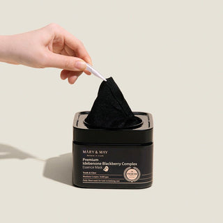 Mary&May PREMIUM IDEBENONE BLACKBERRY COMPLEX ESSENCE MASK Kimochi