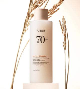 Anua RICE 70 GLOW MILKY TONER Kimochi